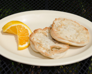 Toasted English Muffin - Side